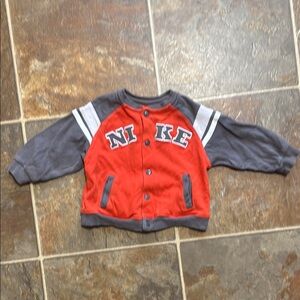 Nike orange and Gray Kids' Jacket